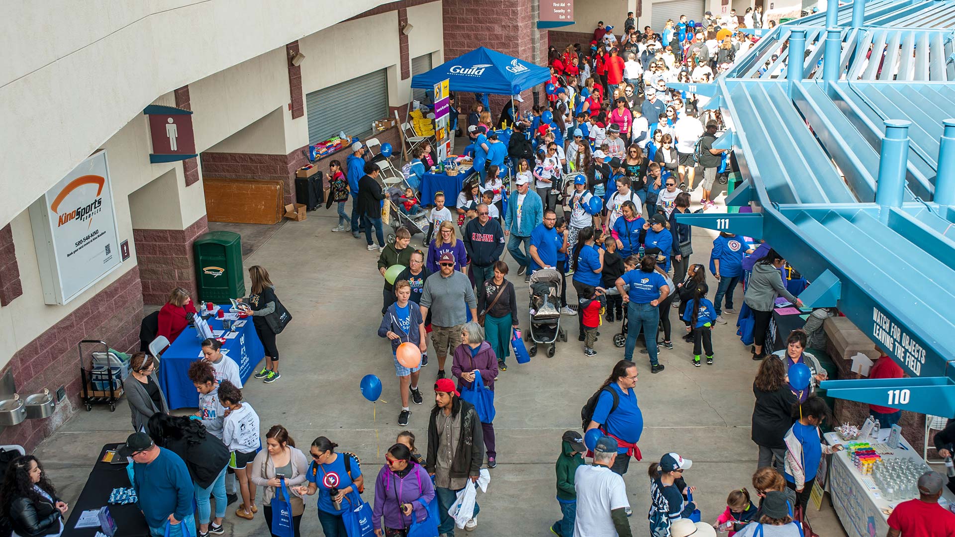 The Autism Society of Southern Arizona's Autism Walk & Resource Fair at TEP Park in 2018.