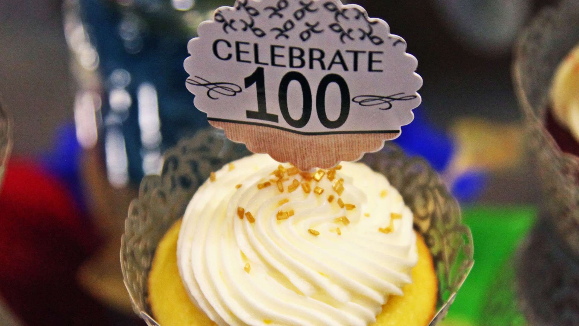 Cupcakes were among the many treats offered to visitors at the Pima Council on Aging's 2018 "Salute to Centenarians", held at Tucson Medical Center. 