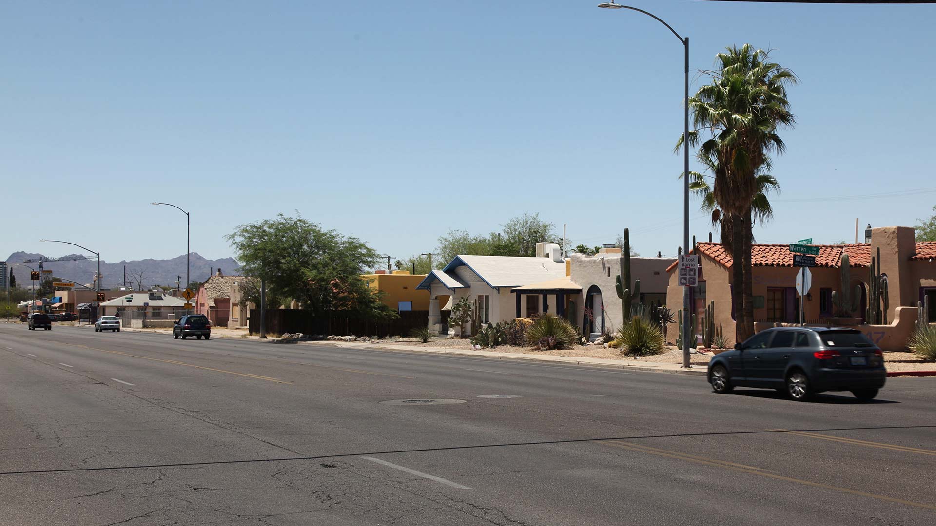 Among the proposed projects along the Sunshine Mile stretch of Broadway Boulevard is the relocation of a group of bungalows. The small homes would be uprooted and turned into a walkable shopping plaza.