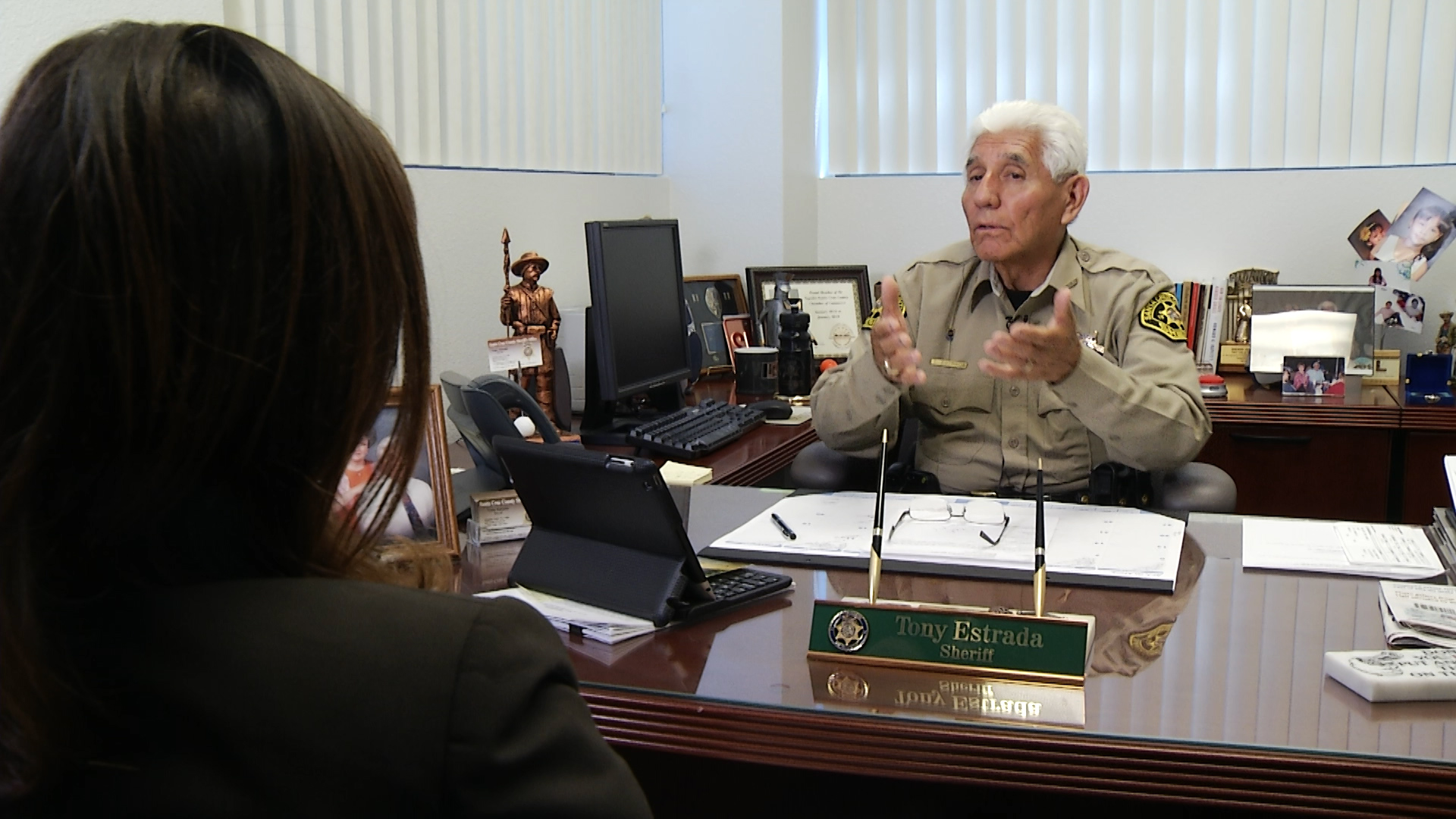 Santa Cruz County Sheriff Tony Estrada