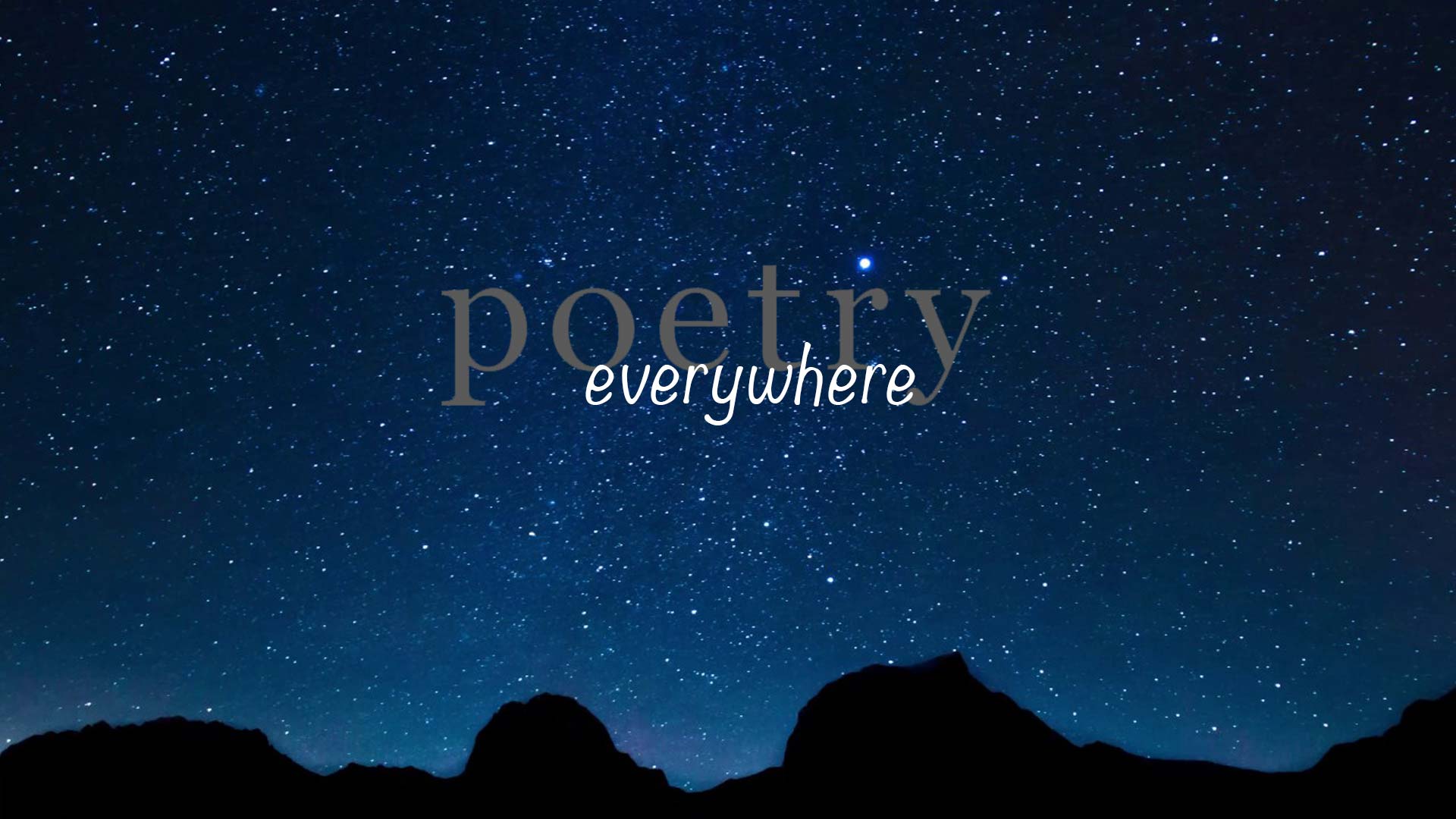 Poetry Everywhere is produced by WGBH Boston and David Grubin Productions, in association with the Poetry Foundation.