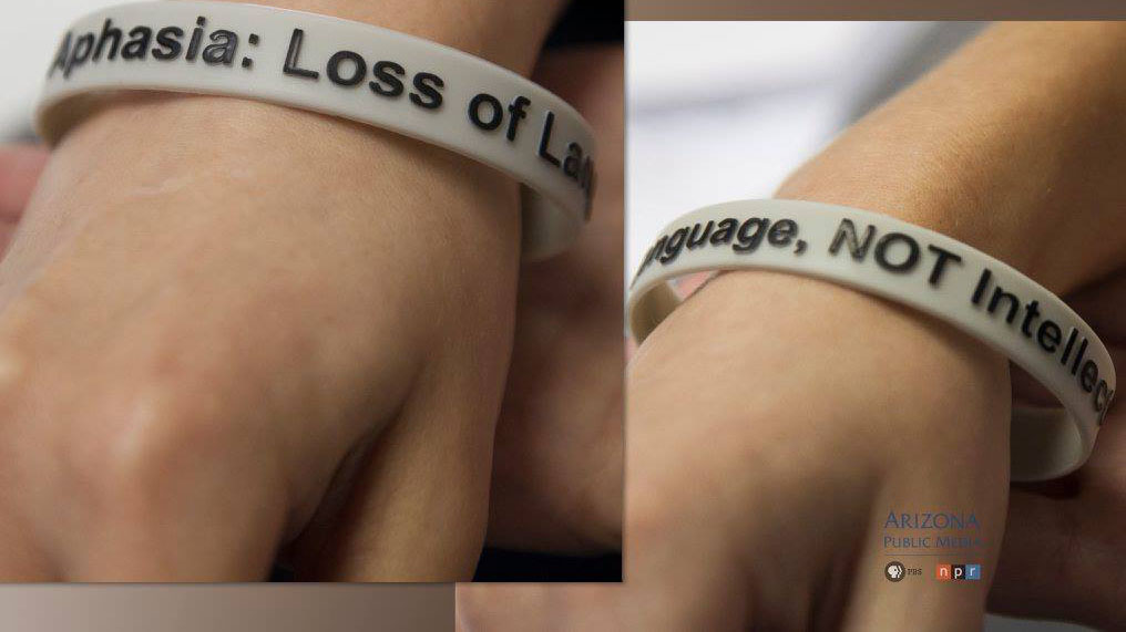 aphasia wristband