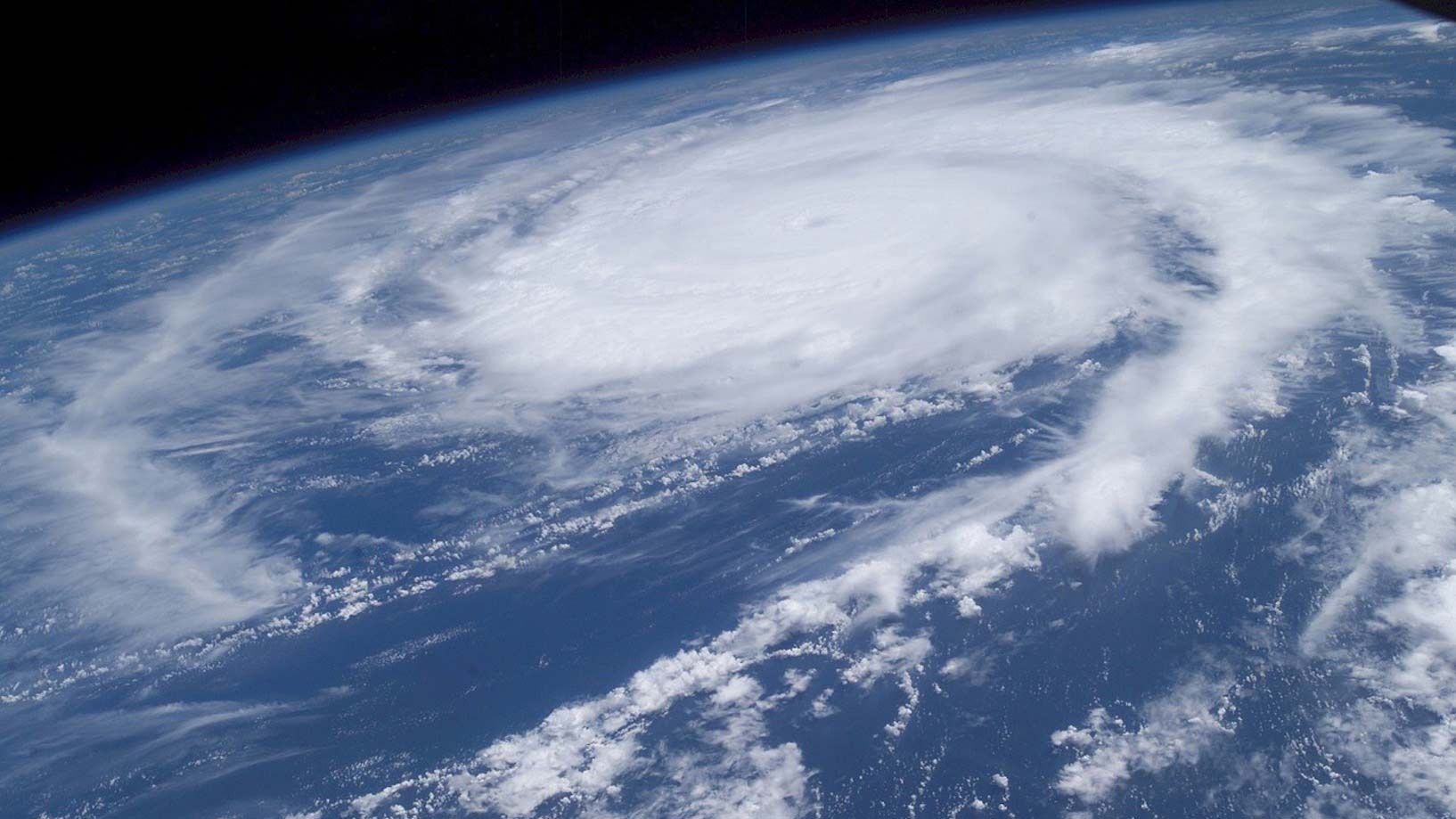 Hurricane Frances as seen from the International Space Station, 2004.