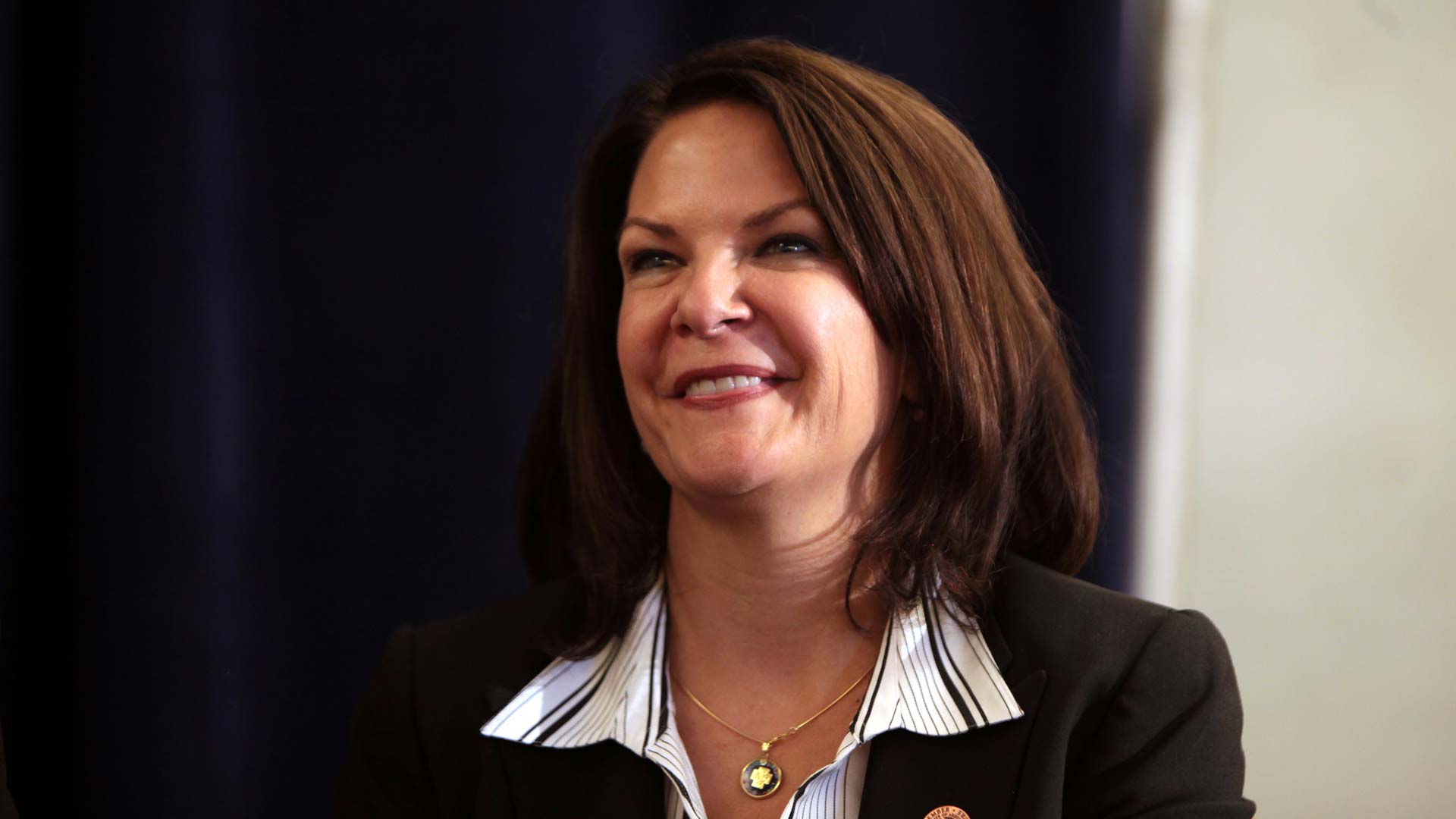 State Senator Kelli Ward speaking at the 2015 Arizona Young Americans for Liberty State Convention at Arizona State University in Tempe, Arizona.