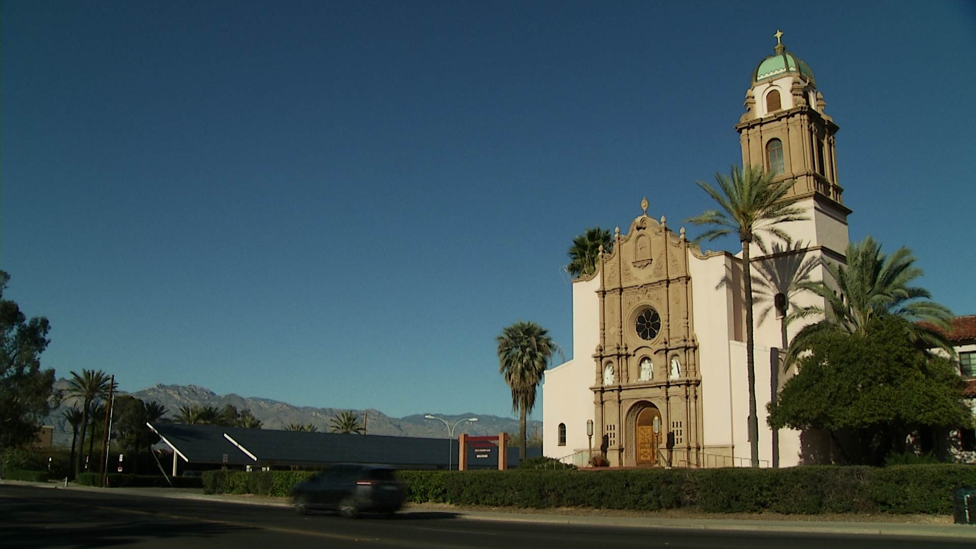 The Benedictine Monastery on North Country Club Road off East Speedway Boulevard in Tucson. 