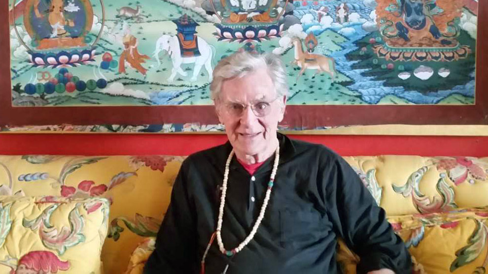 Buddhist scholar and author Robert Thurman.