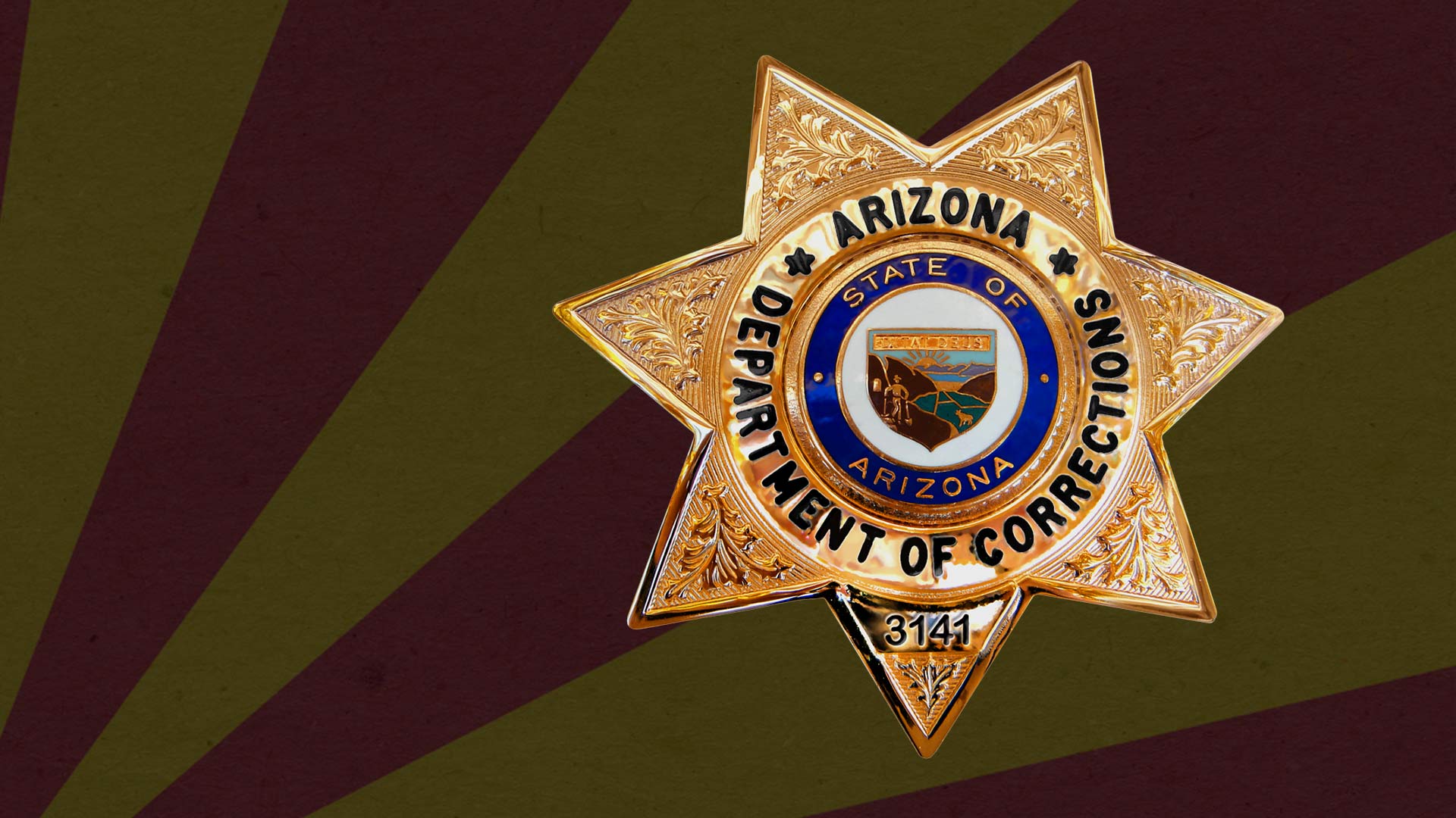 Badge of the Arizona Department of Corrections.