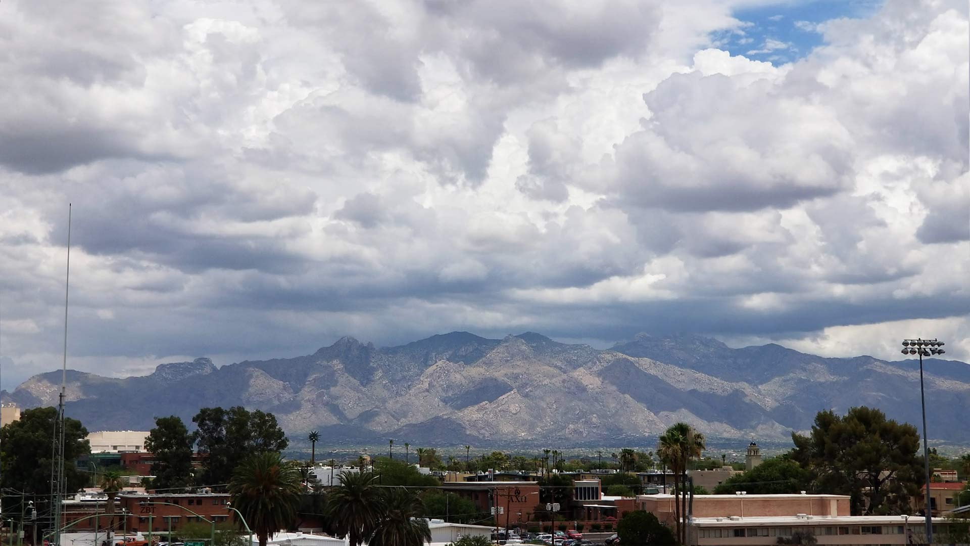 Monsoon Clouds over the Catalinas