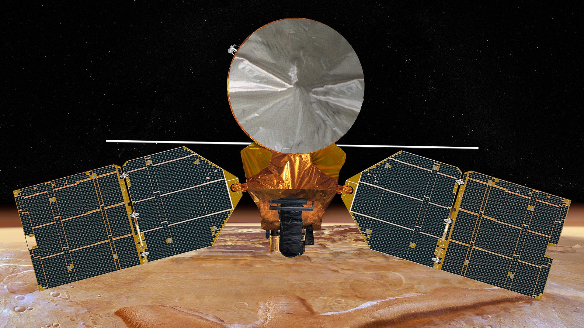 The UA HiRISE camera is aboard the Mars Reconnaissance Orbiter, which has been flying above Mars since March 2006.