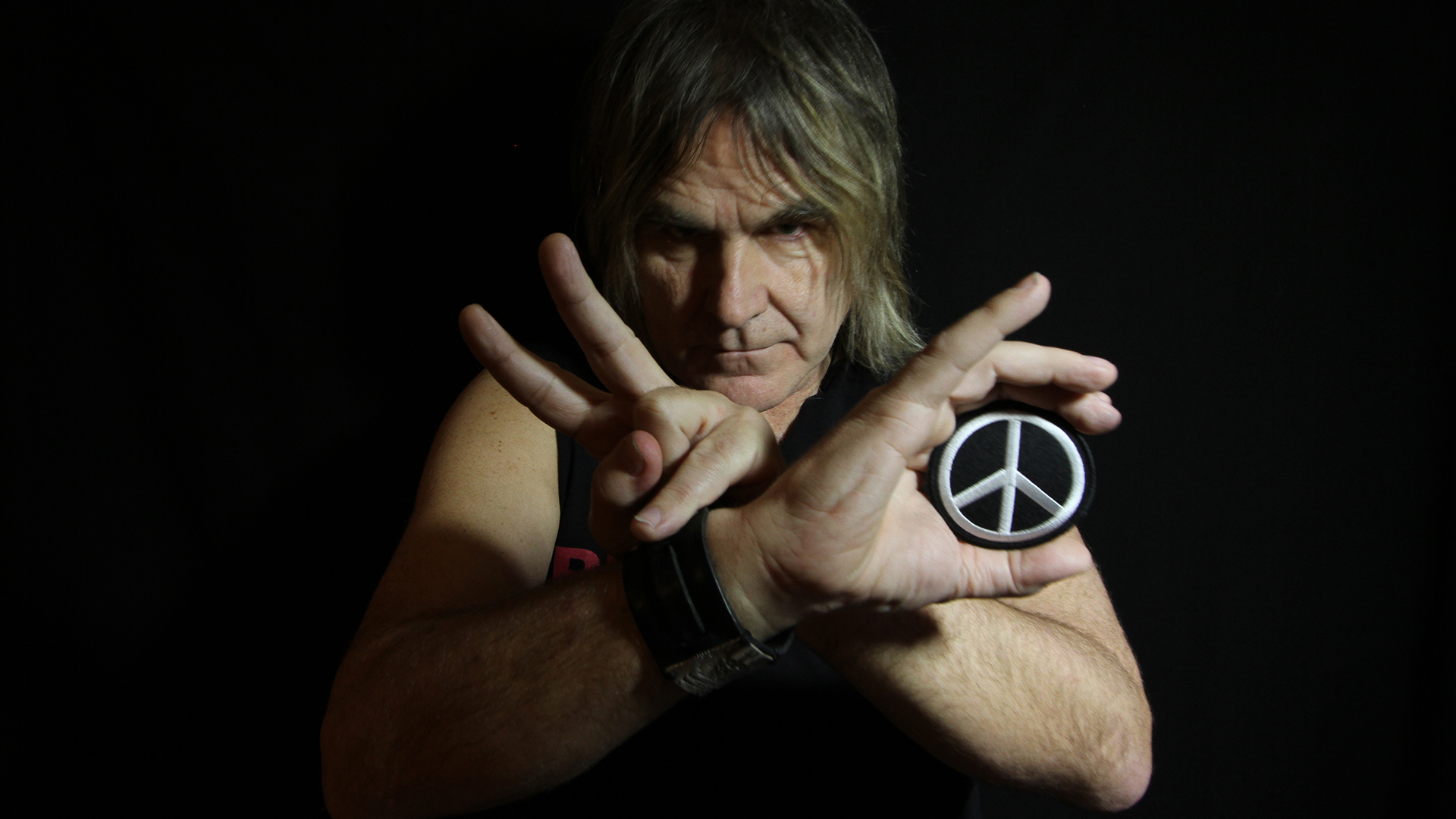 mike peters peace symbol hero