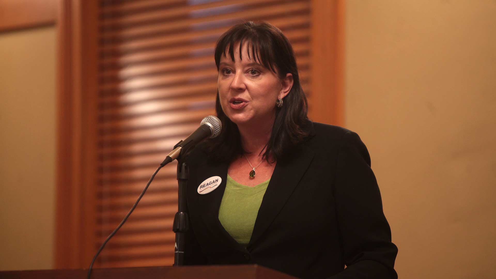 Arizona Secretary of State Michele Reagan at Arizona State University, October 2014.