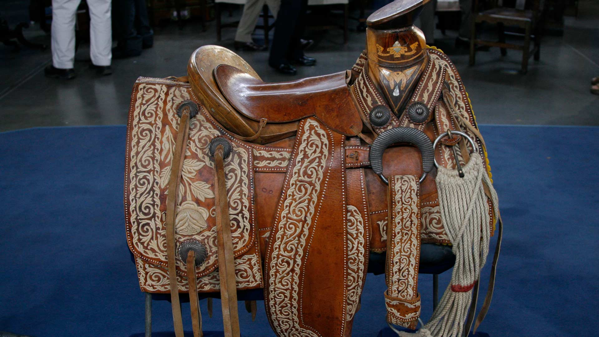 A Mexican Charro saddle, ca. 1940 appraised by Bruce M. Shackelford in Tucson, Arizona. Antiques Roadshow: Celebrating Latino Heritage airs Sept. 17 at 8 pm on PBS 6. 