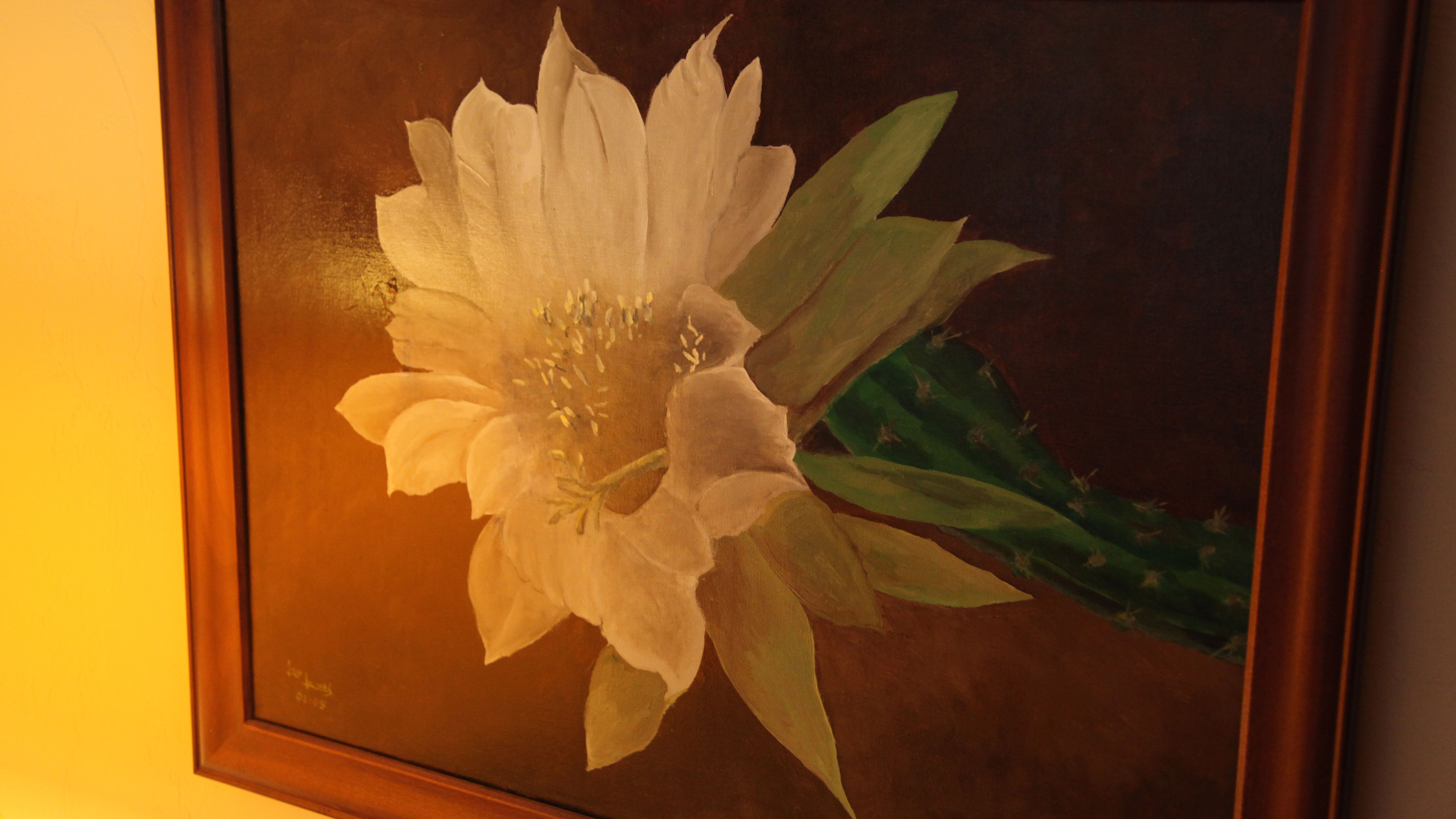 Lou Lewis flower painting