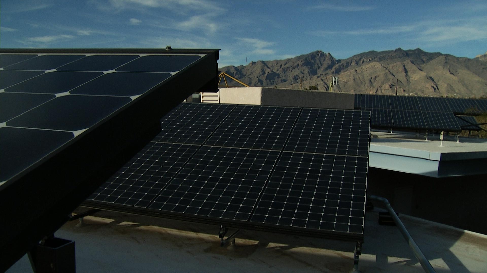 Solar panels in Arizona.