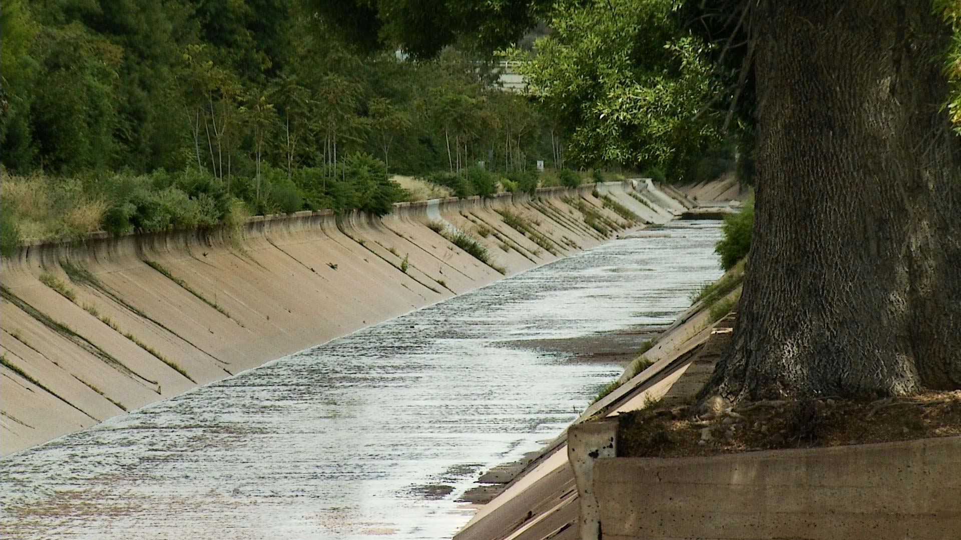 The Nogales Wash, on the Arizona side of the border, in 2018.