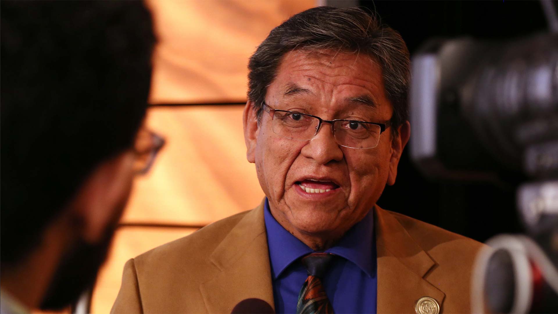 Navajo Nation President Russell Begaye, in a photo from a Feb. 5, 2017 Navajo Nation press release.