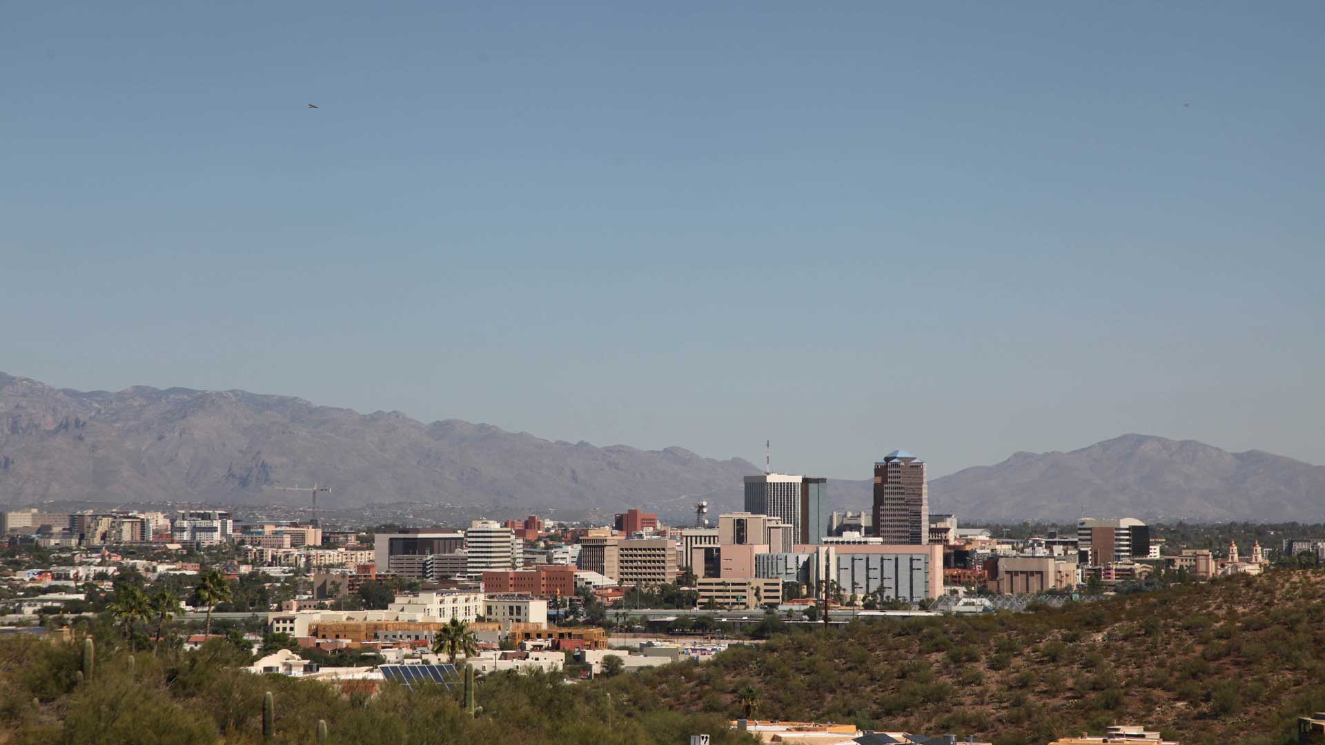 The Tucson Skyline. October 23, 2019.