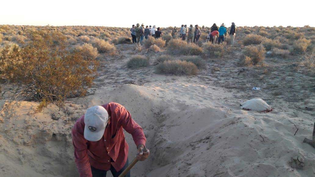 The Madres Buscadoras de Sonora have been unearthing numerous human remains near Rocky Point in October 2019.