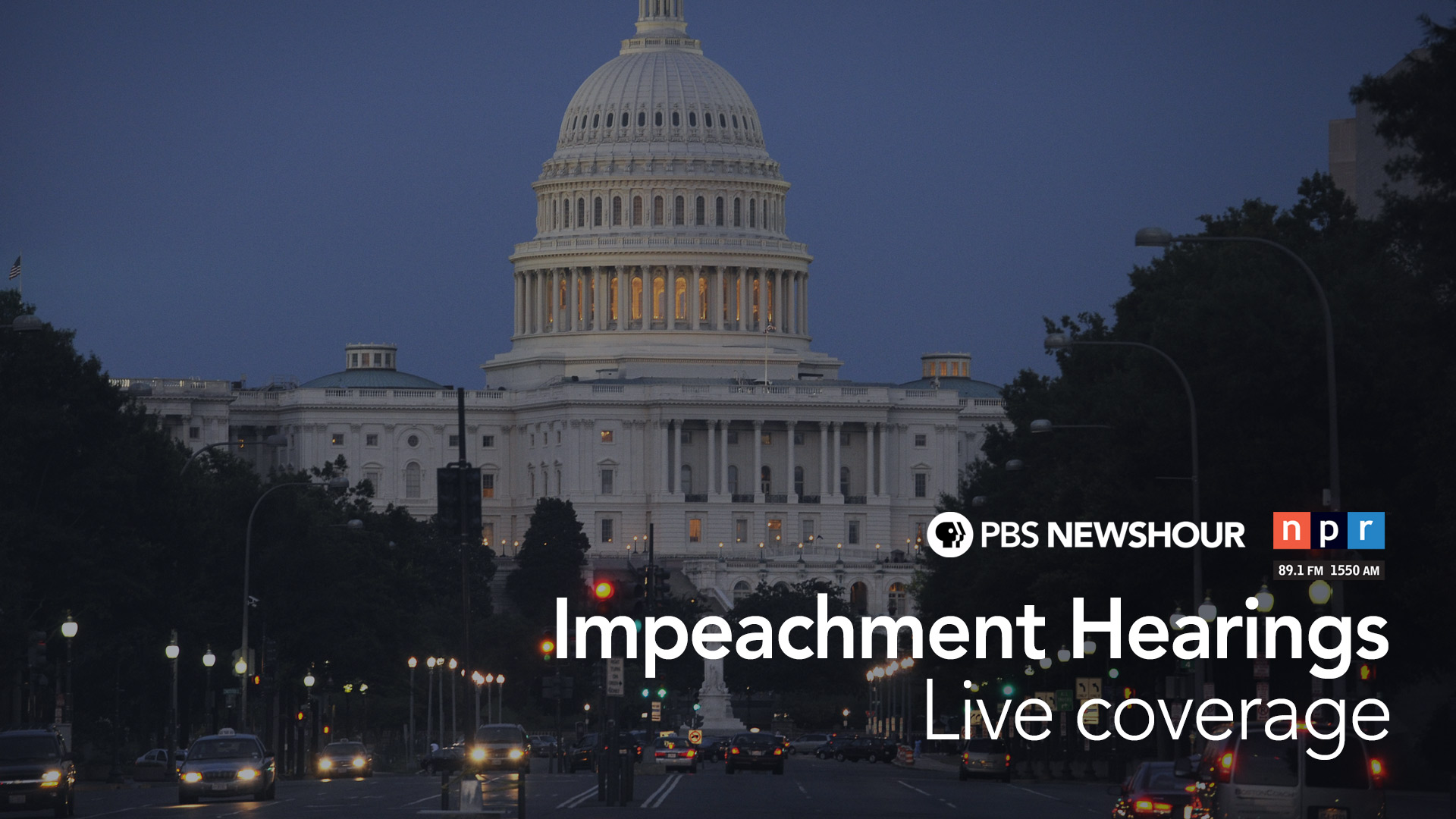 AZPM.org will provide complete coverage of the Impeachment Hearings beginning Wednesday, Nov 13 at 8 a.m.