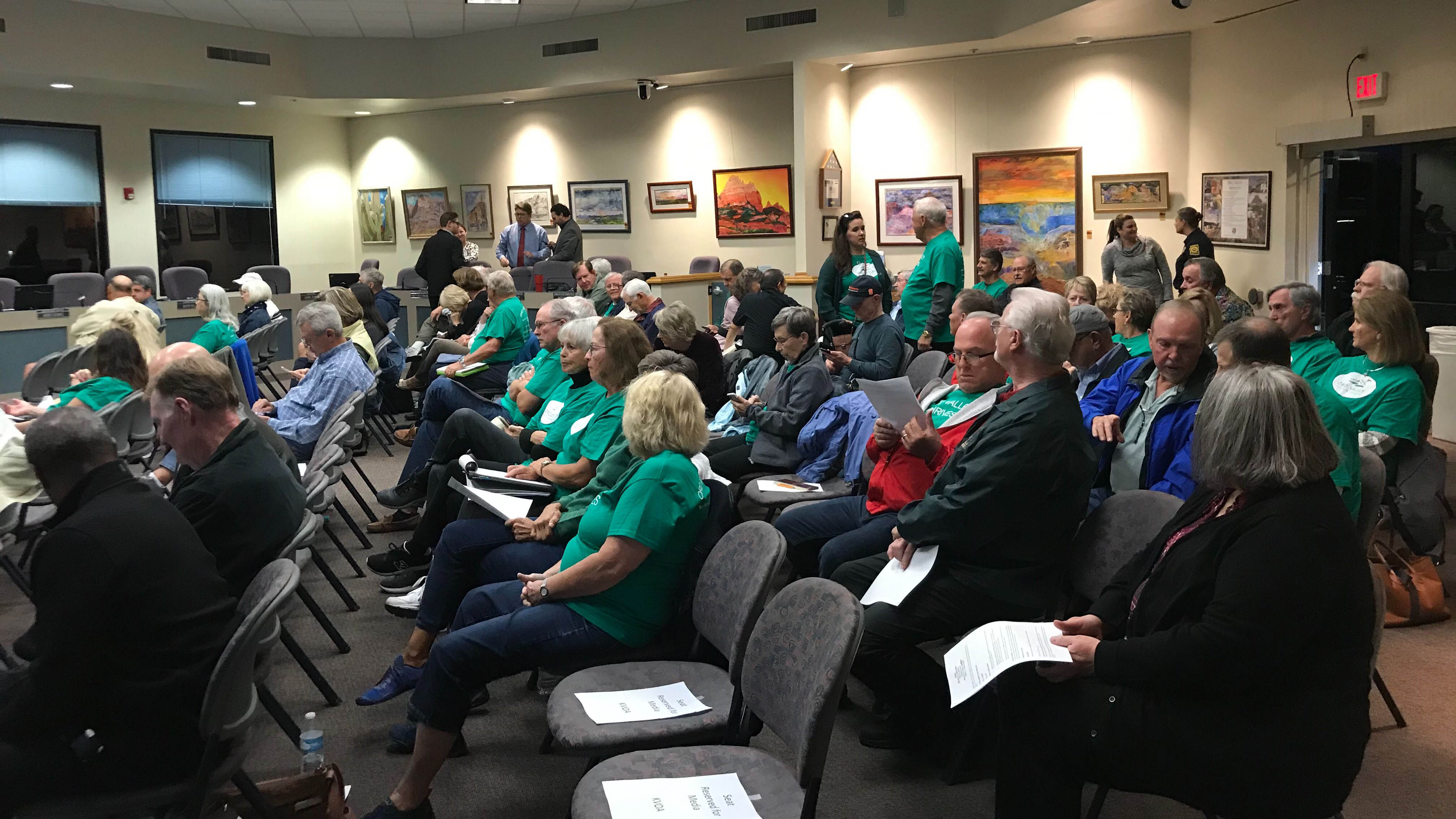 Residents of Oro Valley at a Town Council special session on Nov. 20, 2019.