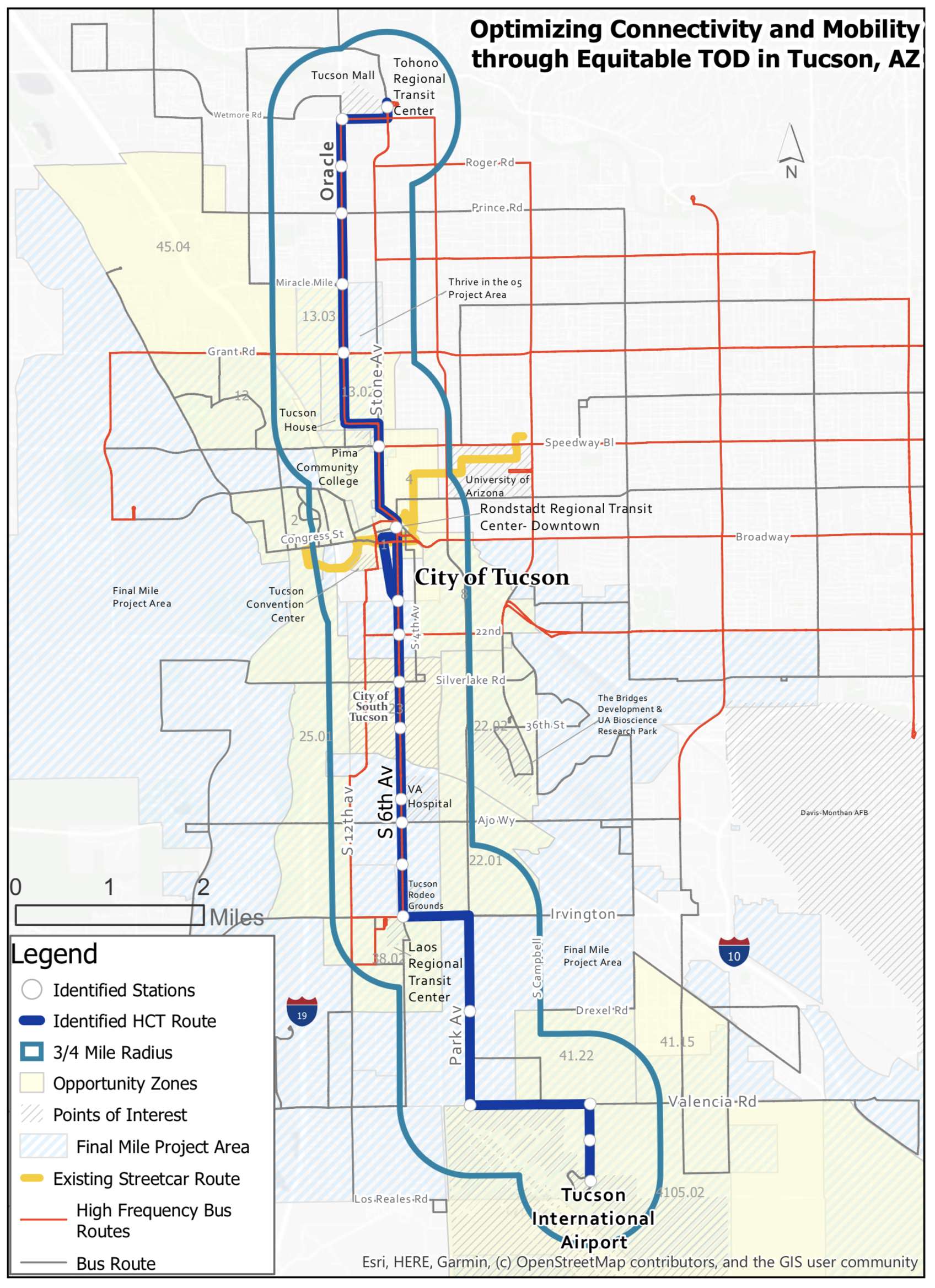 New streetcar route