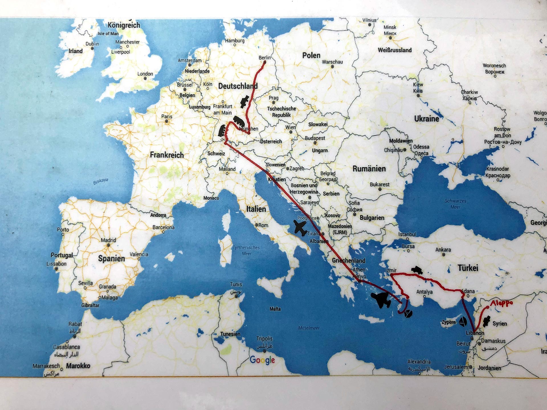 Germany Immigration Map