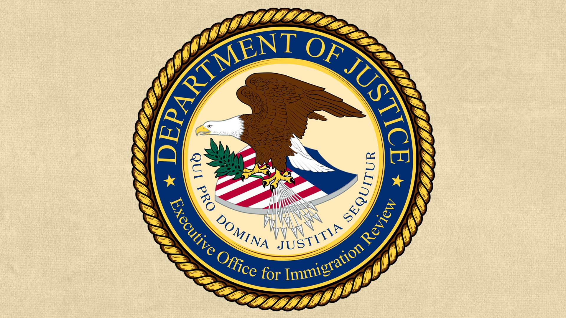 EOIR DOJ immigration seal