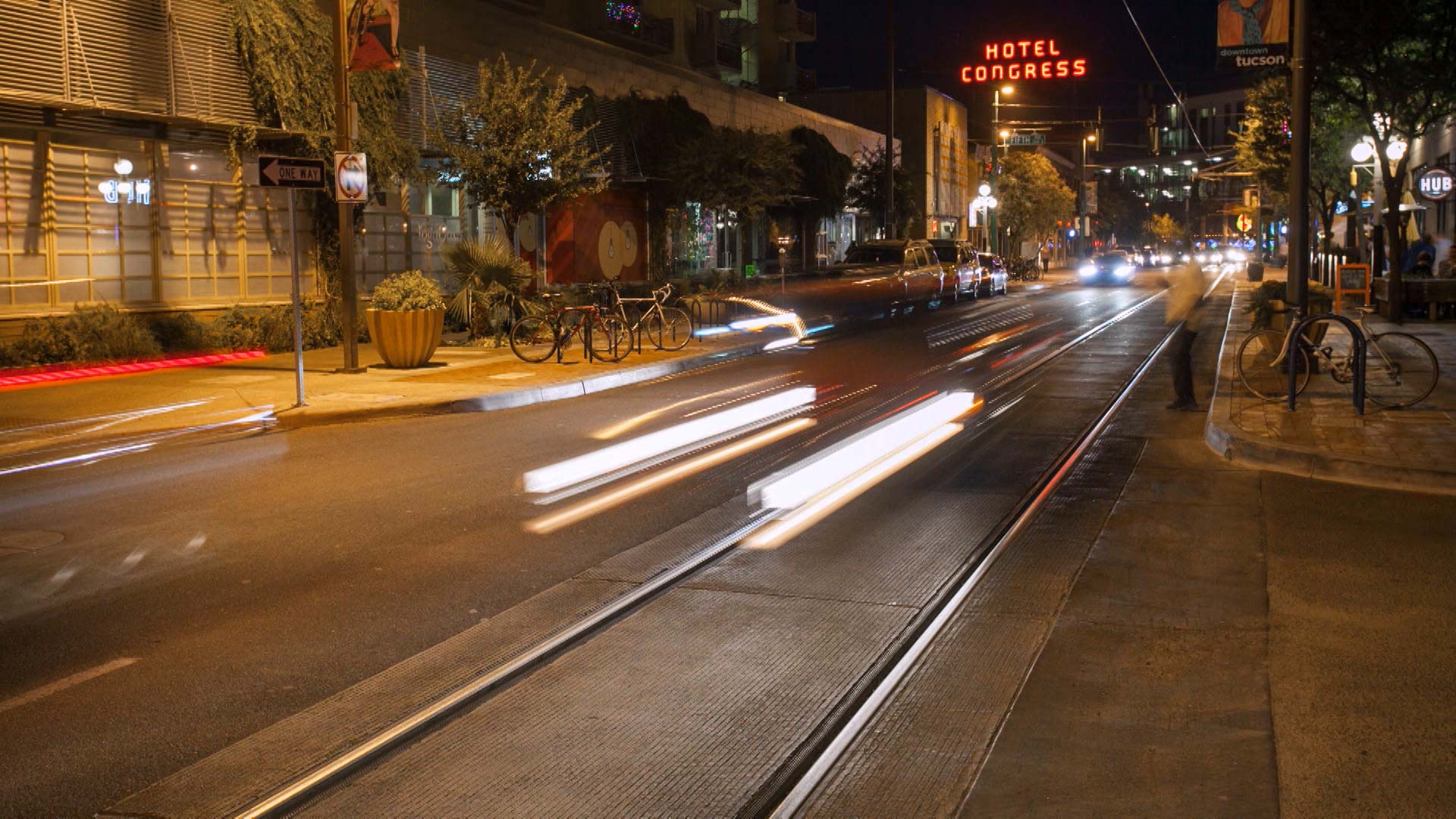 Downtown Congress Street Traffic