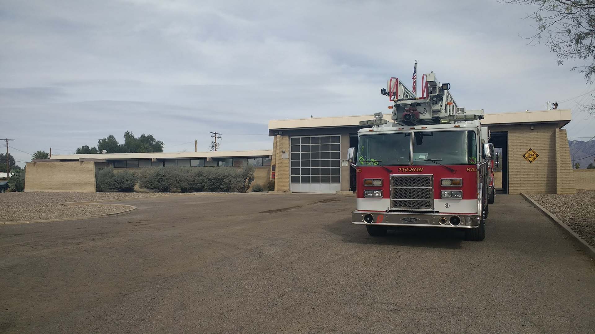 Tucson's Fire Station Nine, Built in 1966, will be replaced with a new station in the first major project to grow out of a half-cent sale increase approved by city voters in 2017.