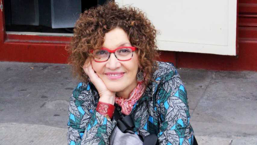Myriam Moscona alone