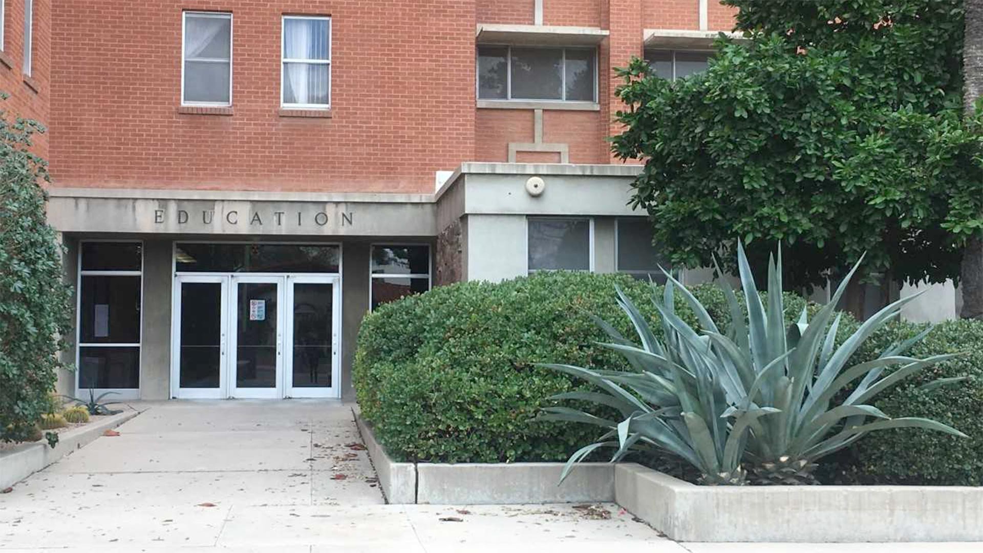 The College of Education building at the University of Arizona.