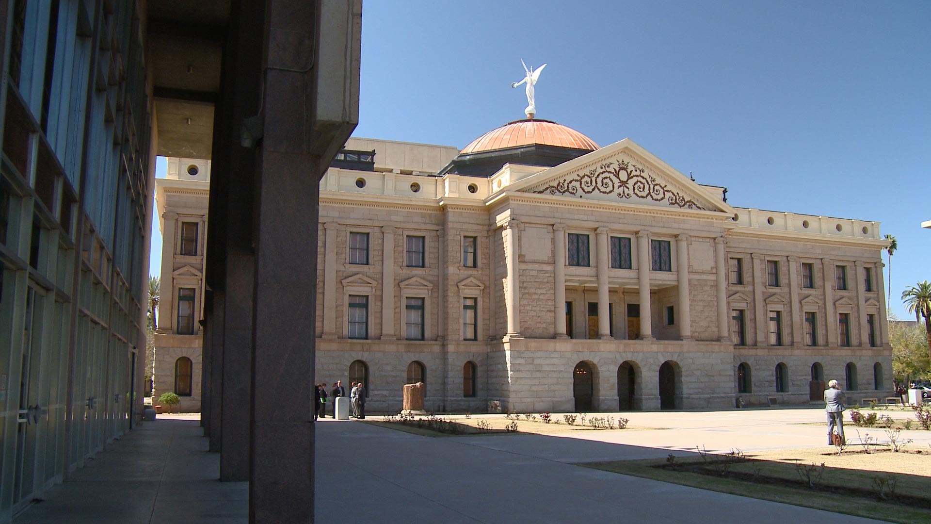 Arizona State Capitol building. 