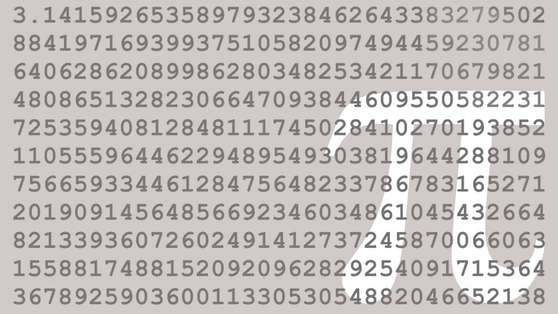 March 14 is international Pi Day.