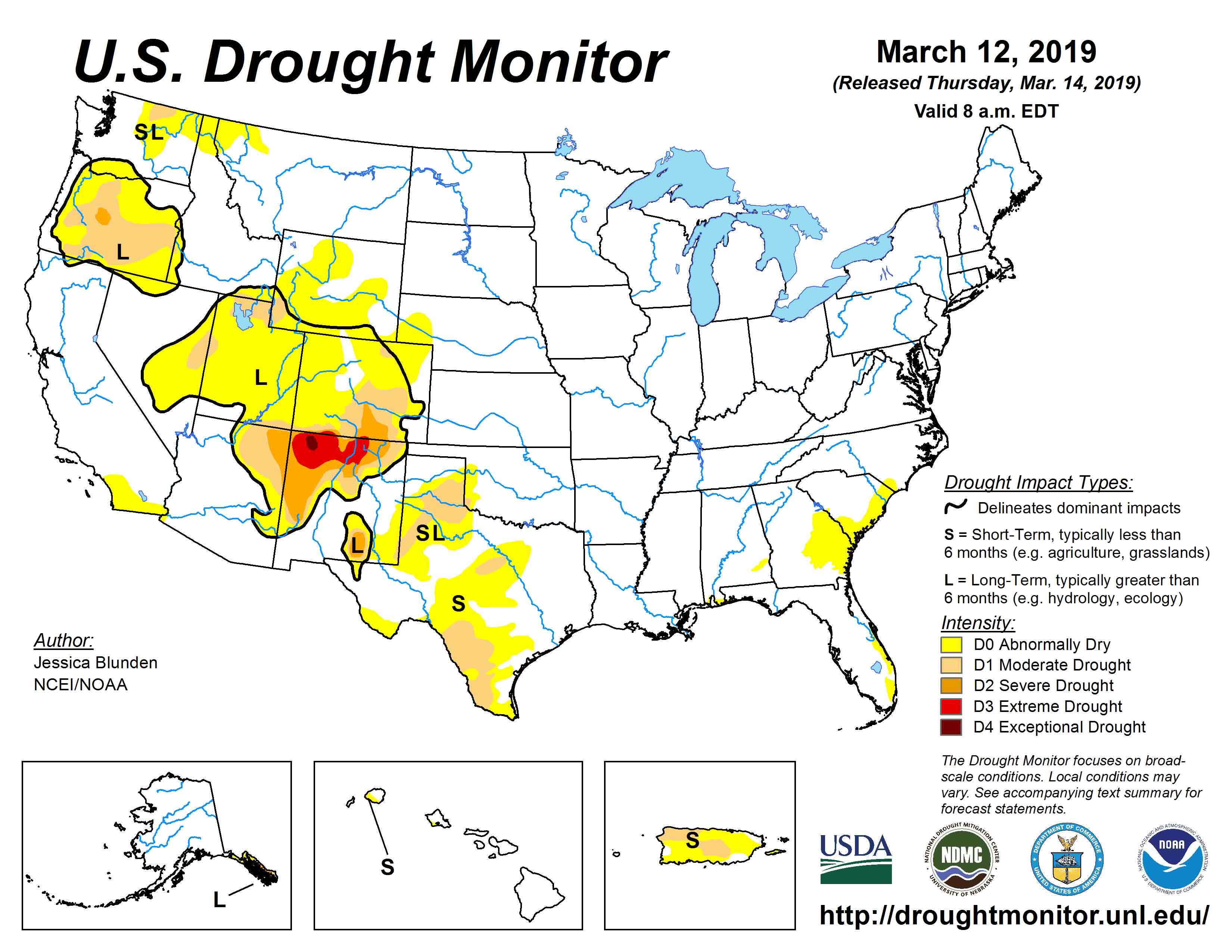 Arizona drought March 2019