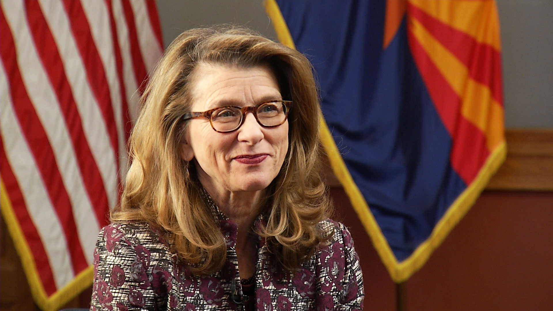 Arizona Democratic Party Chairwoman Felecia Rotellini on March 14, 2019