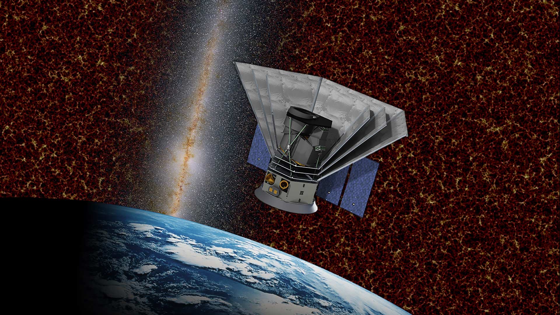 The SPHEREx mission will use optical and near-infrared light to survey the sky. 