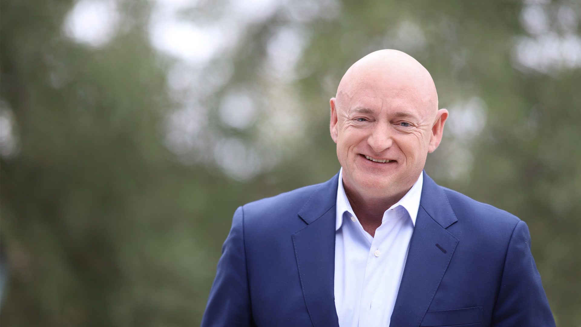 Democratic candidate for U.S. Senate Mark Kelly.