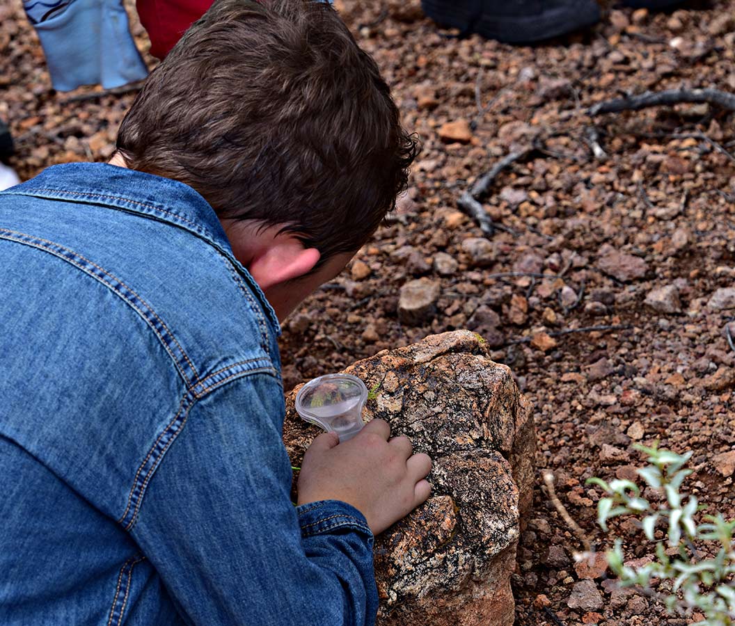 Camp cooper magnifying glass