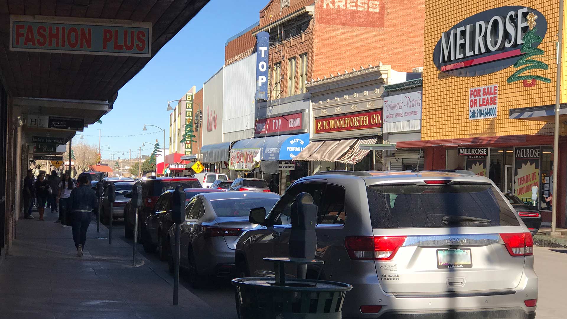 Morley Avenue is the main shopping street in Nogales, Arizona (2019) 