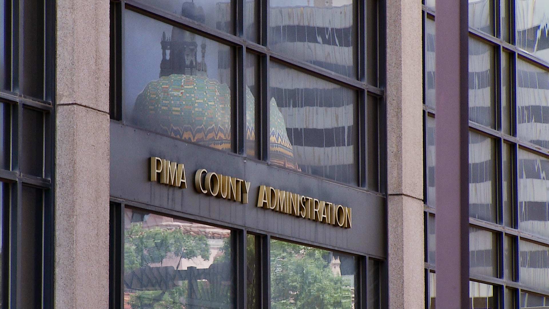 The Pima County Board of Supervisors meets at the County Administration Building in downtown Tucson.