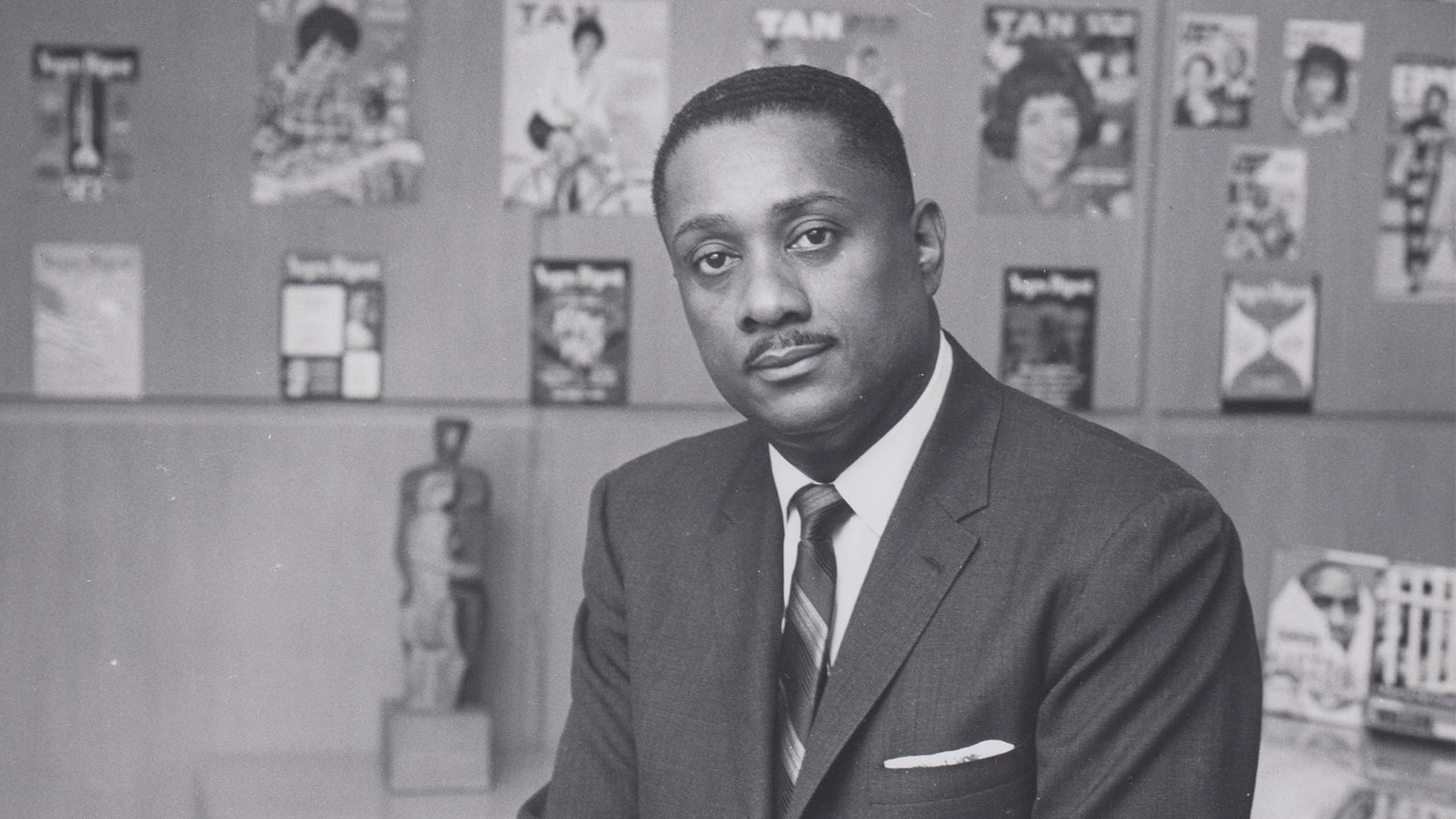 John H. Johnson, founder of Johnson Publishing Company, whose Ebony and Jet were among the most influential black publications of the 20th century.