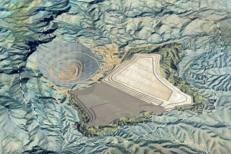 Rosemont Mine Computer rendering