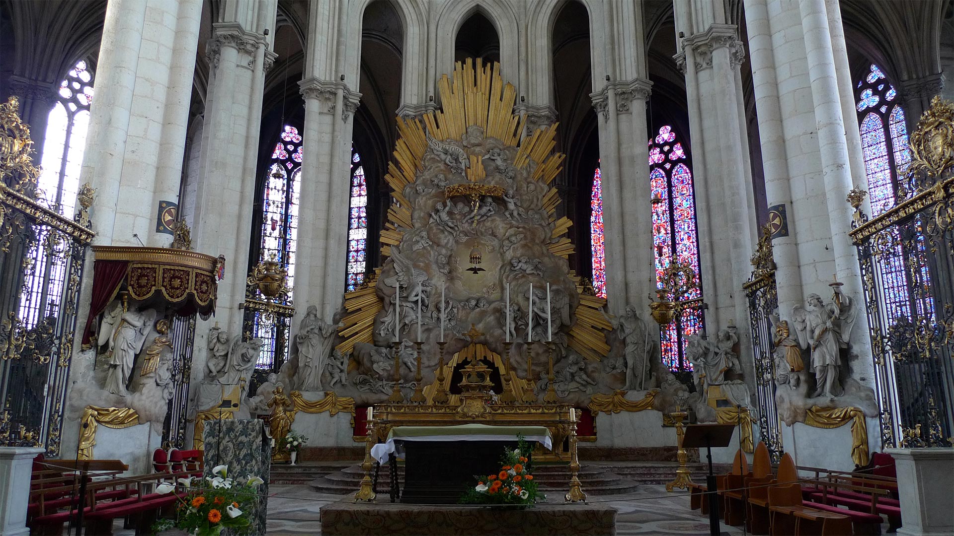 Altar in Amiens Cathedral

