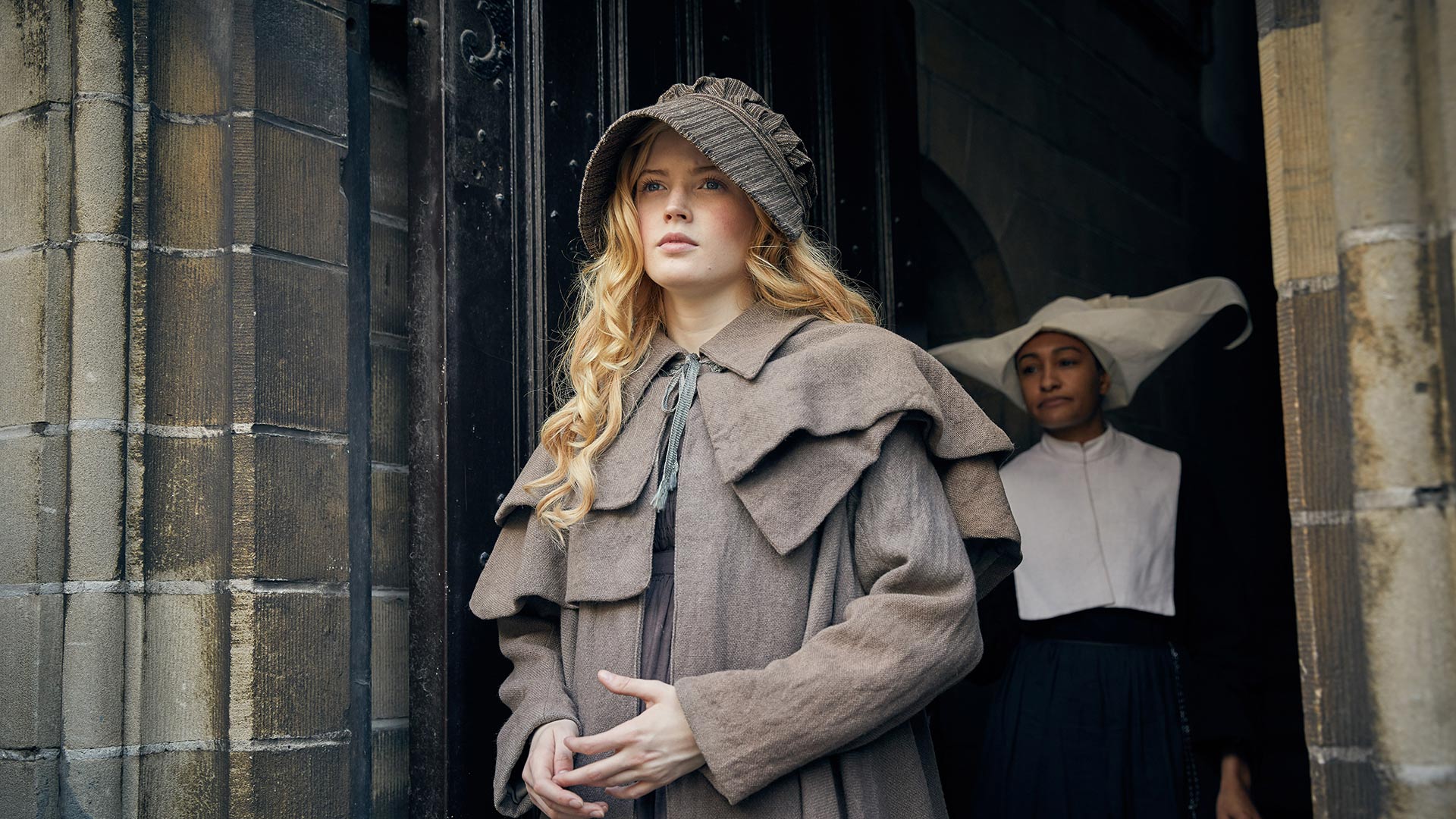  Cosette (ELLIE BAMBER), Sister Simplice (NATALIE SIMPSON)