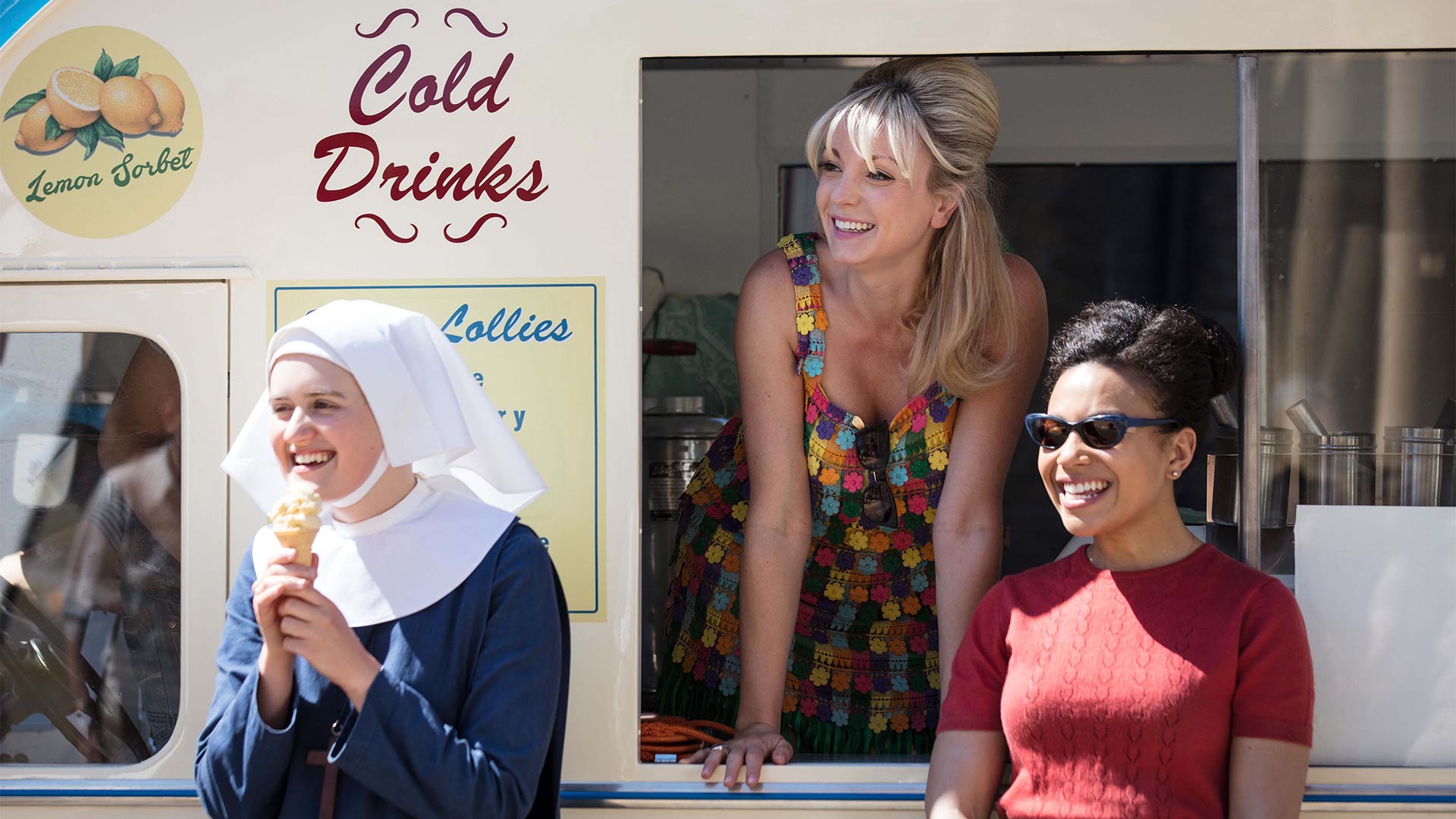 Sister Frances (ELLA BRUCCOLERI), Trixie Foster (HELEN GEORGE), Nurse Lucille Anderson (LEONIE ELLIOTT)