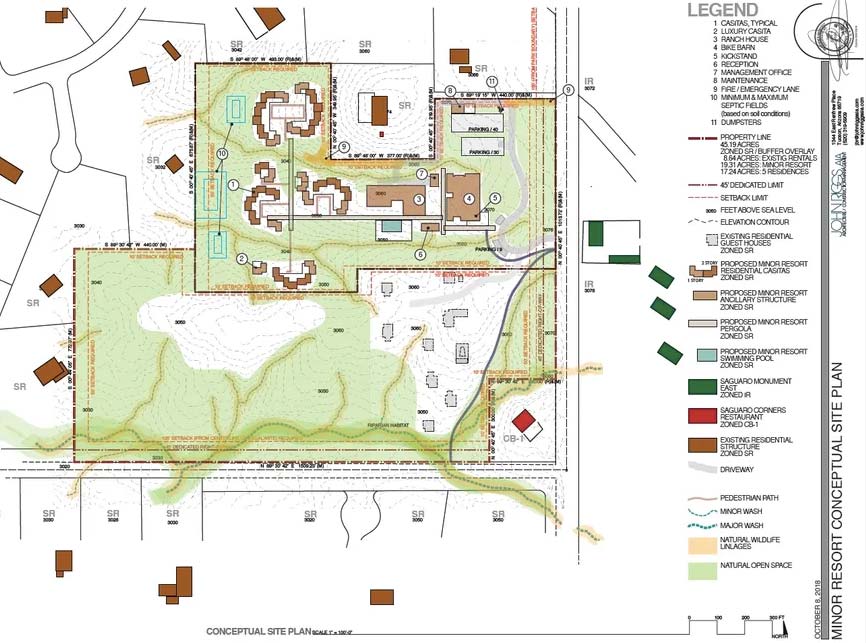 bike ranch site plan