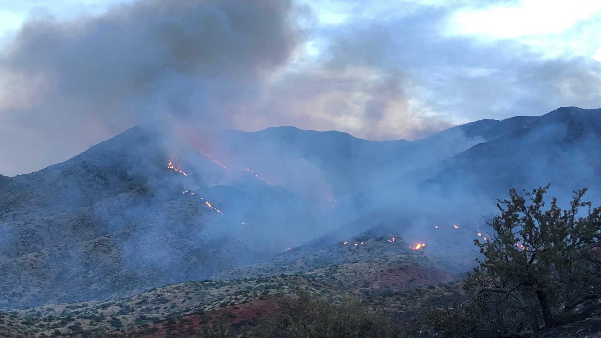 The Woodbury Fire, June 10, 2019.
