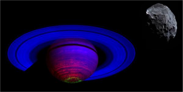 cassini infrared saturn