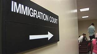 Immigration Court Sign