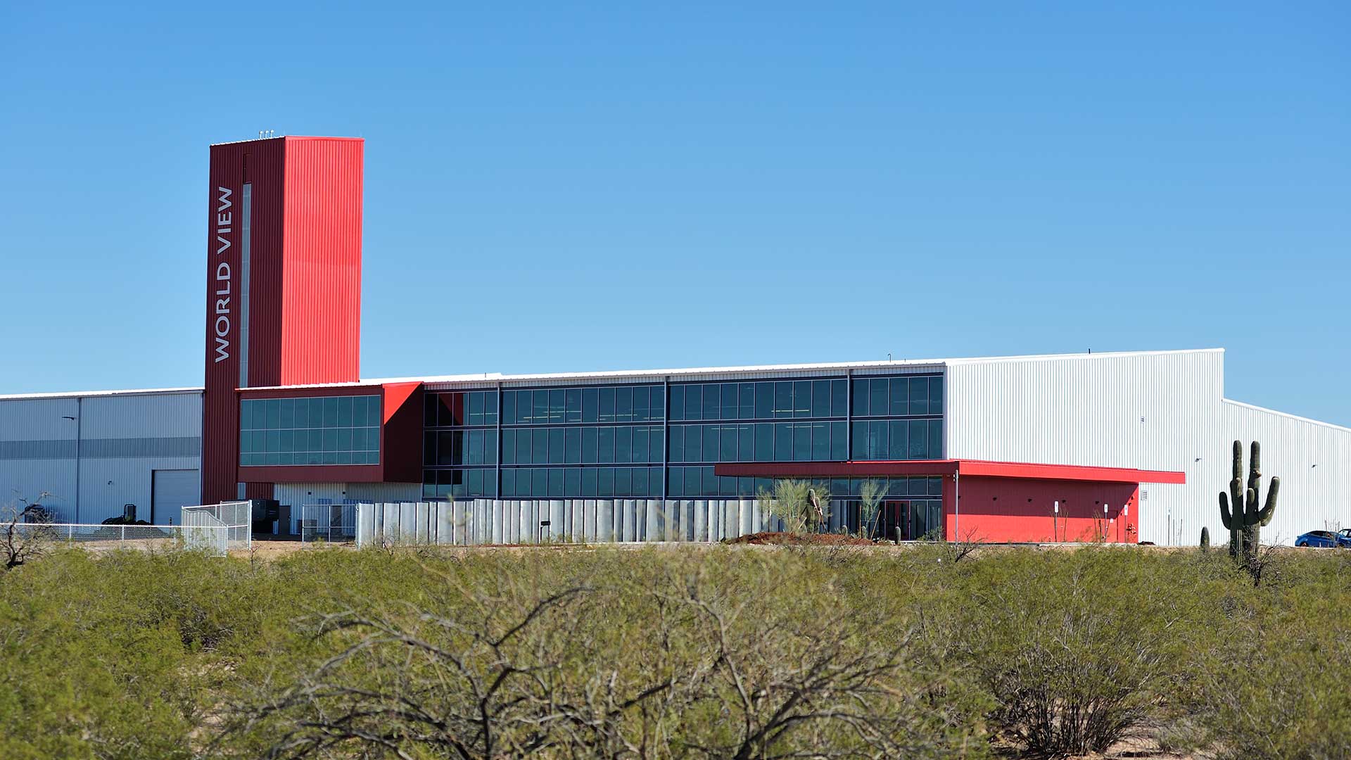 World View headquarters outside of Tucson.